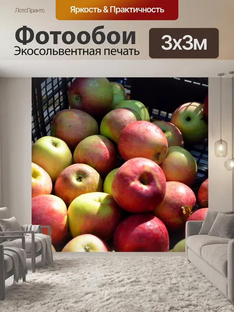 Фотообои Яблоки для продажи
