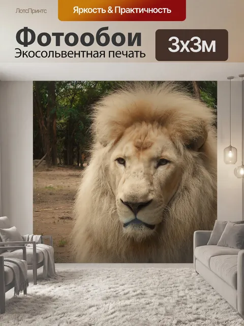 Фотообои Лев