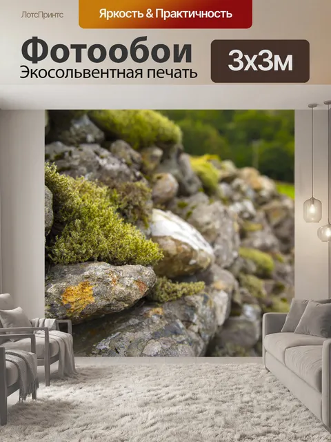 Фотообои Мох