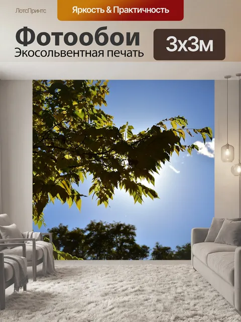 Фотообои Листья