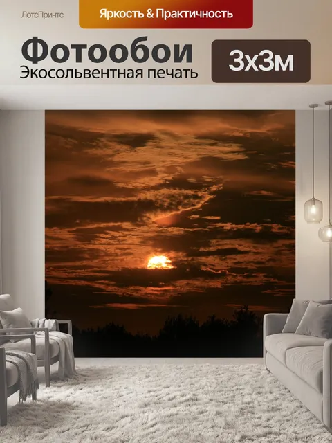 Фотообои Поднялся