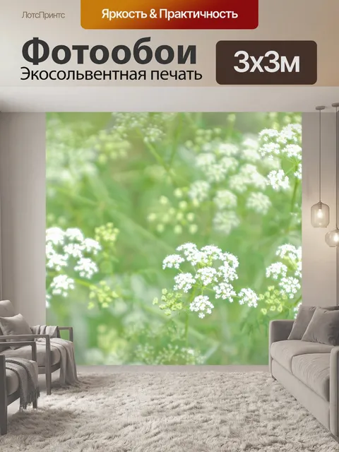 Фотообои Зеленые растения 2