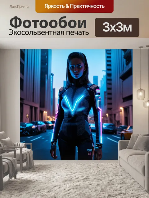 Фотообои вдохновение от будущего: высокотехнологичная одежда с интегрированными светодиодами