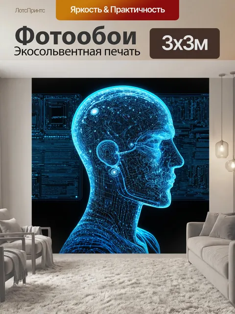 Фотообои увлекательная графика