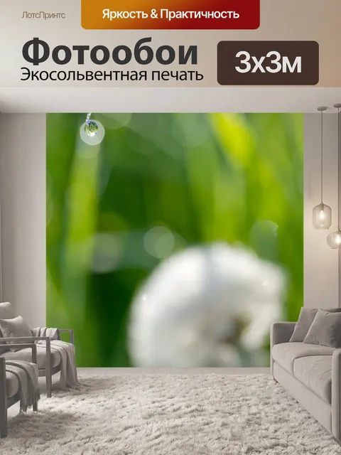 Фотообои Одуванчик