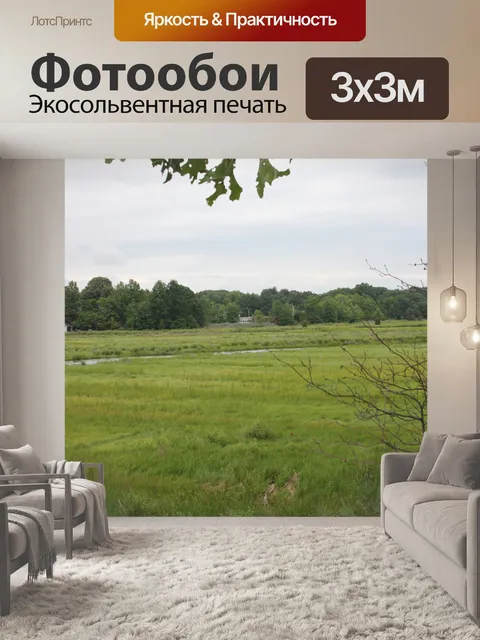 Фотообои Болото, периодически затопляемое морской