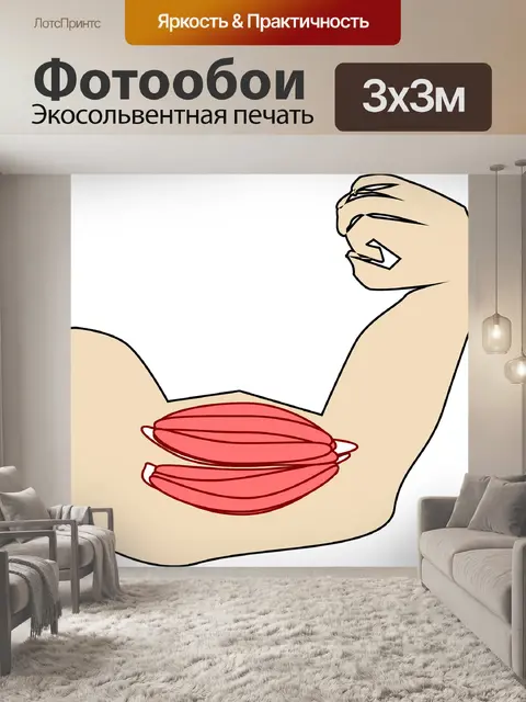 Фотообои Мускулистый