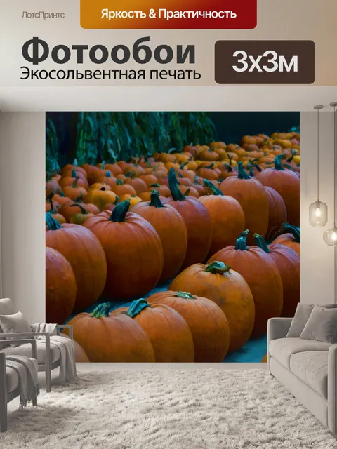 Фотообои Тыквы для продажи