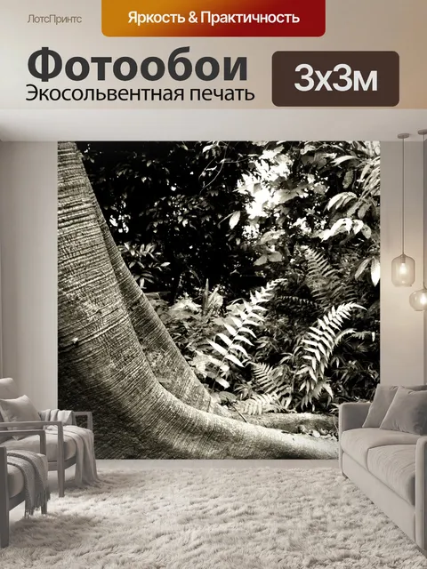 Фотообои Rainforest Roots я