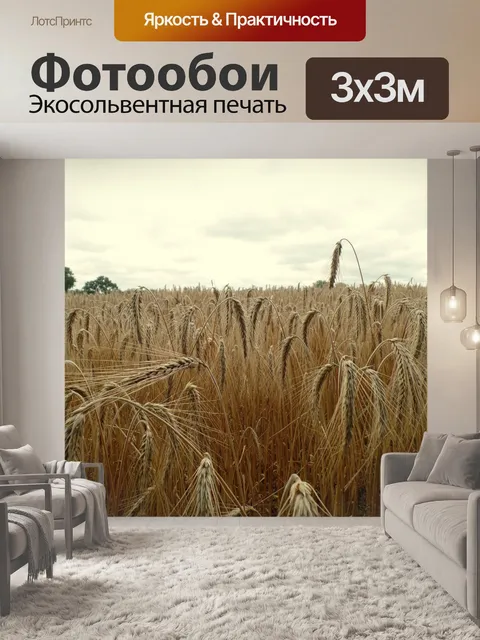 Фотообои Пшеничное поле