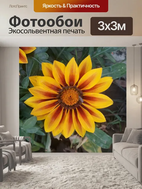 Фотообои Желтый