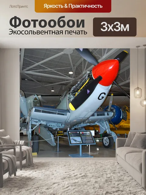 Фотообои Старый Боевой самолет