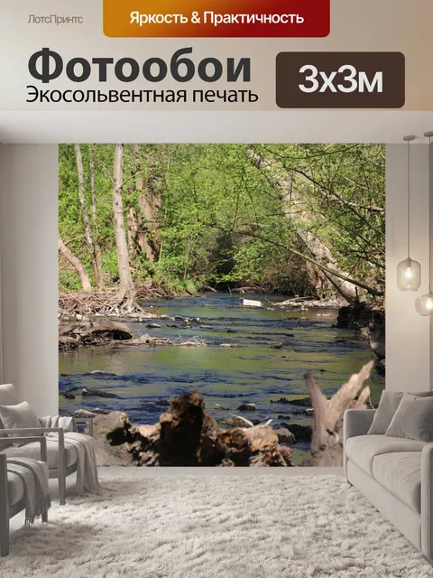 Фотообои Ручей