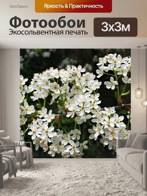 Фотообои Цветущее дерево