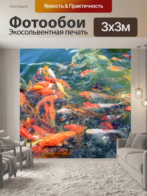 Фотообои Koi Fish