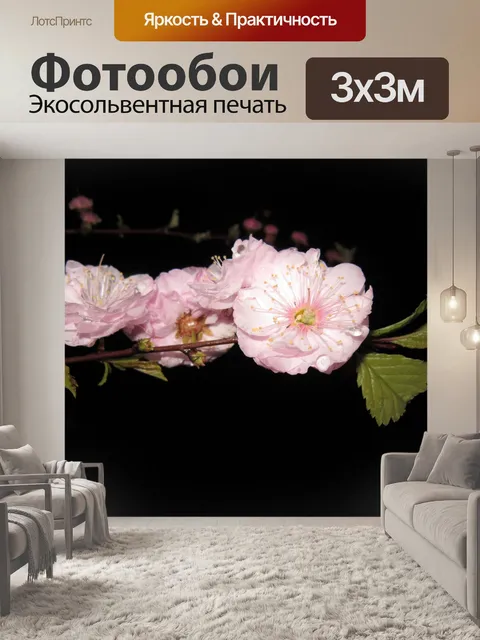 Фотообои Вишня в цвету