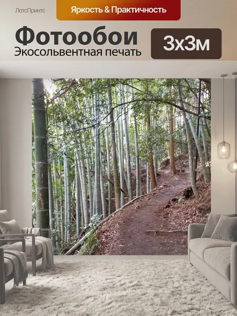 Фотообои Киото бамбуковый лес