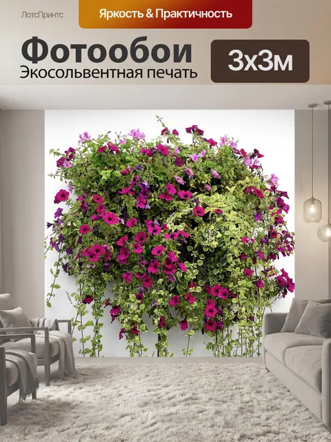 Фотообои Подвесные корзины