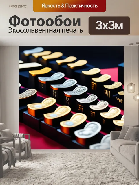 Фотообои символики богатства