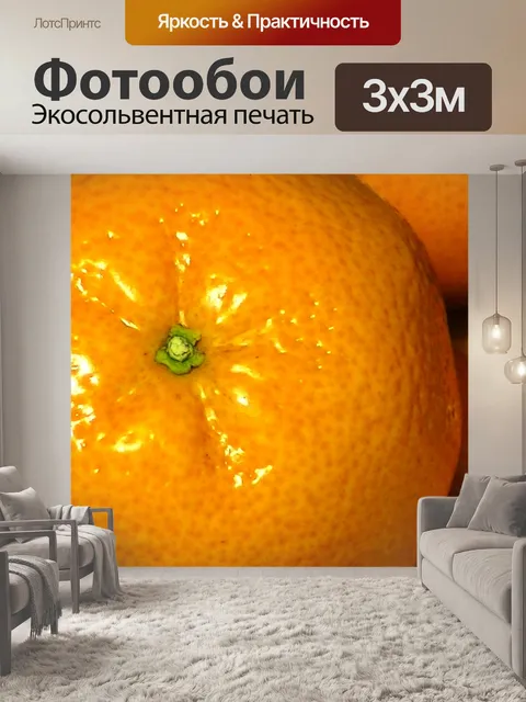 Фотообои Оранжевые фрукты Клементины
