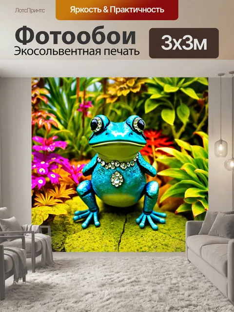 Фотообои в фантастическом саду