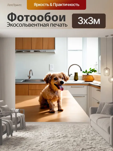 Фотообои спокойная обстановка в домашней кухне