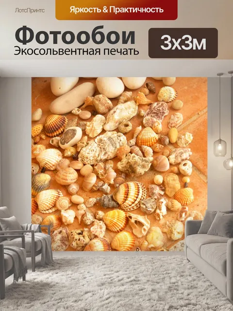 Фотообои Камней и раковин