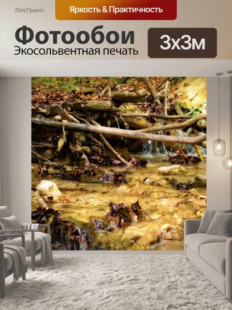 Фотообои Русло реки