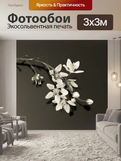 Фотообои Цветы