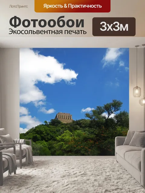 Фотообои вершина памятника воортреккеру