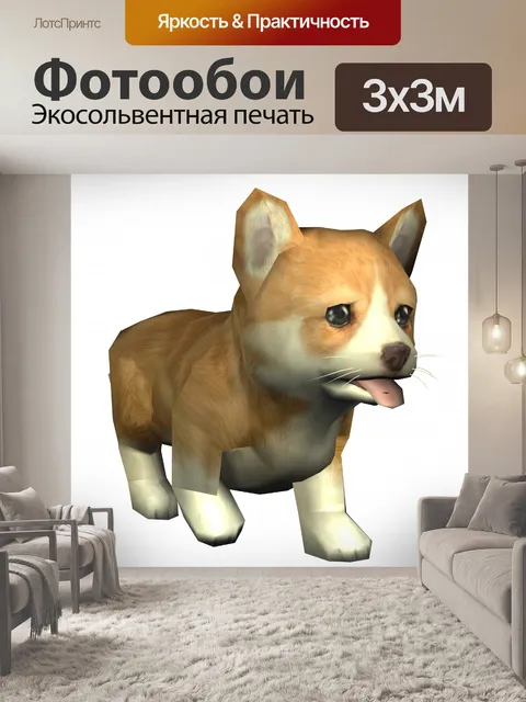 Фотообои корги собака