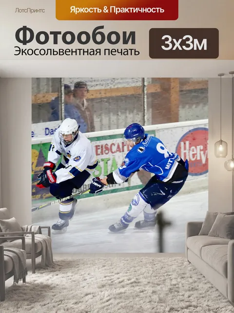 Фотообои Хоккей на льду