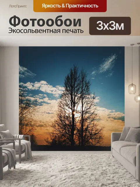 Фотообои Весенний закат