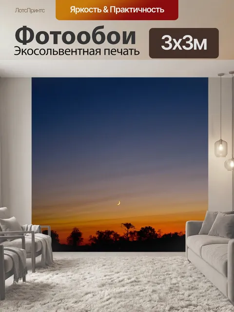 Фотообои Луна