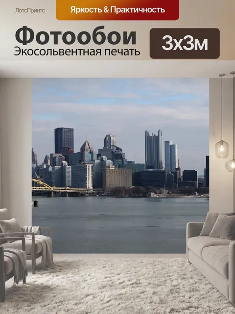Фотообои Питтсбург Skyline - 02
