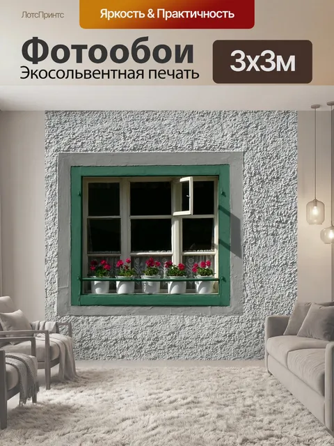 Фотообои Окно