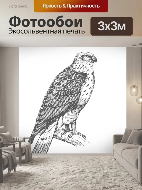 Фотообои Искусство рисования канюка