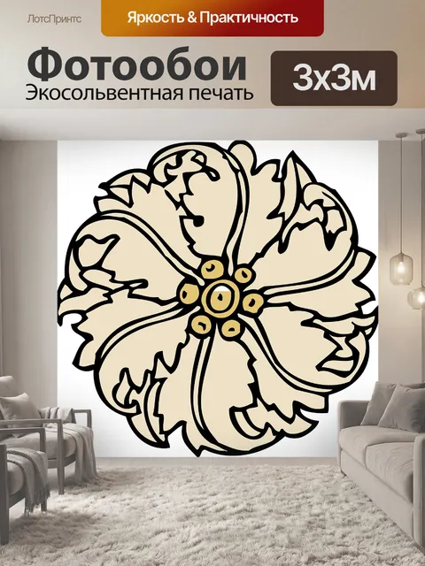 Фотообои Розетка