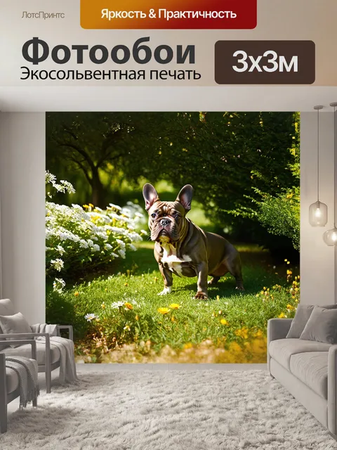 Фотообои глубокая зеленая роща