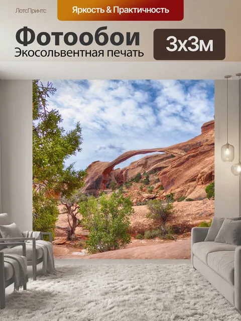 Фотообои Пейзажная арка