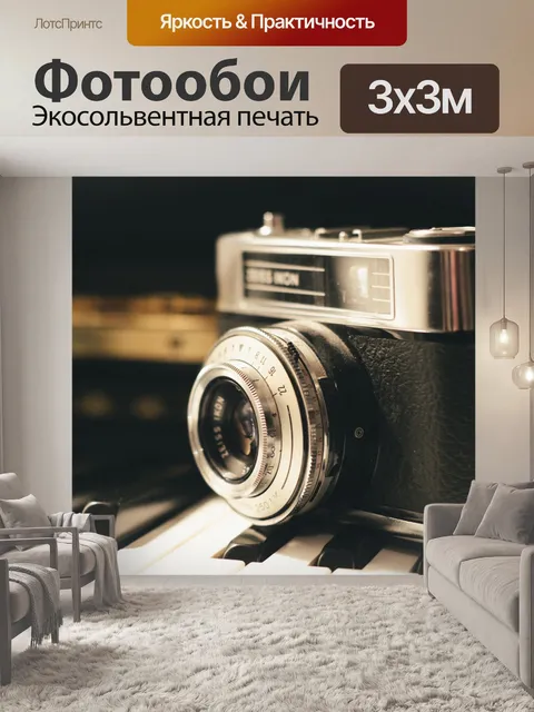 Фотообои Старинные камеры