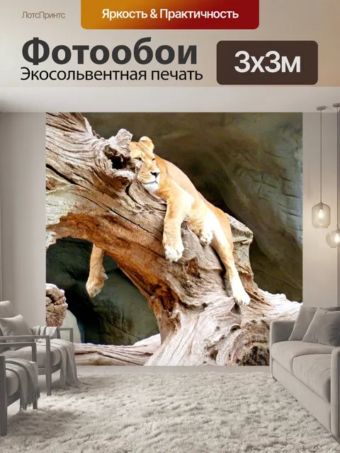Фотообои Лев