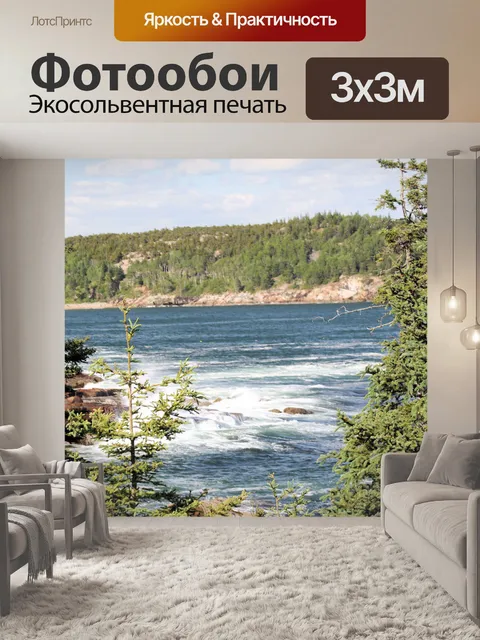 Фотообои Посмотрите сквозь деревья