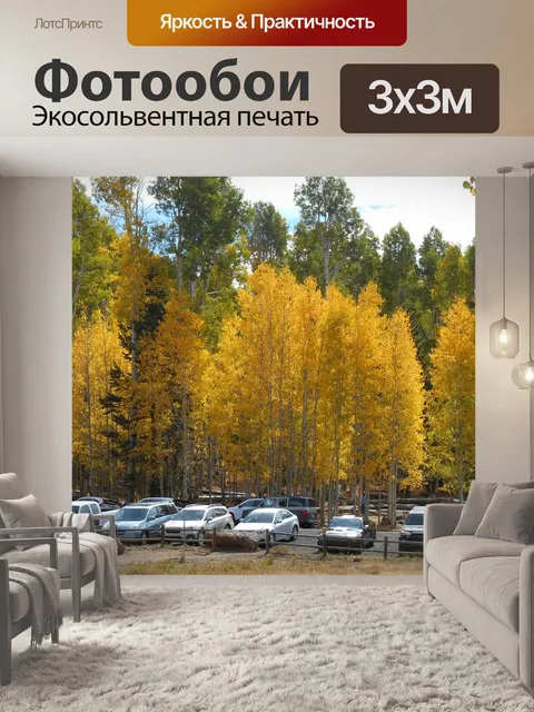 Фотообои Припаркованные автомобили