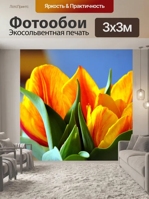 Фотообои Цветы