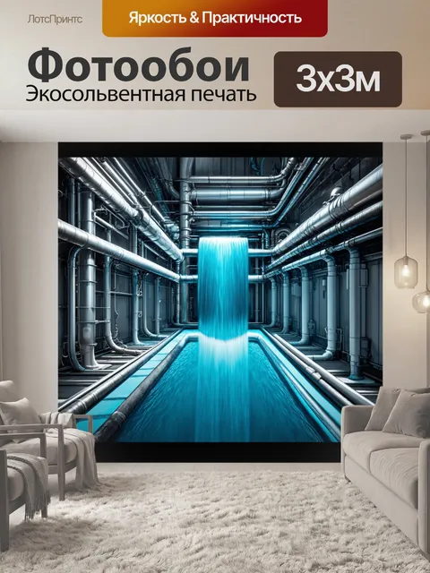 Фотообои нарисуйте аксиальную систему
