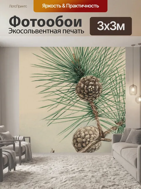 Фотообои дикорастущих растений