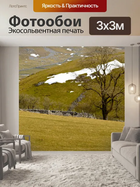 Фотообои весна идет