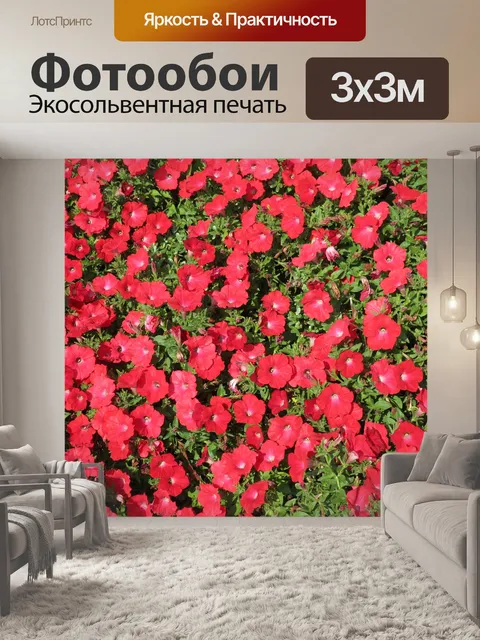 Фотообои Цветы