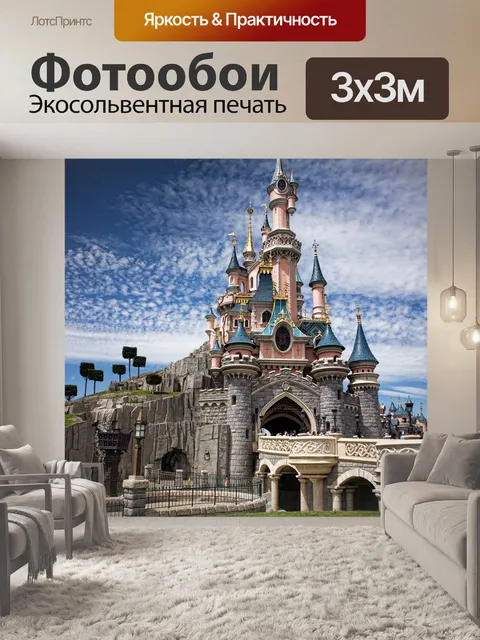 Фотообои Диснейленд